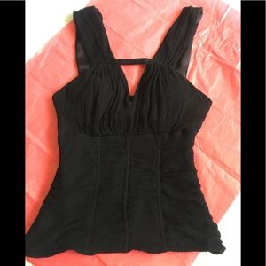 Bebe black top XXS